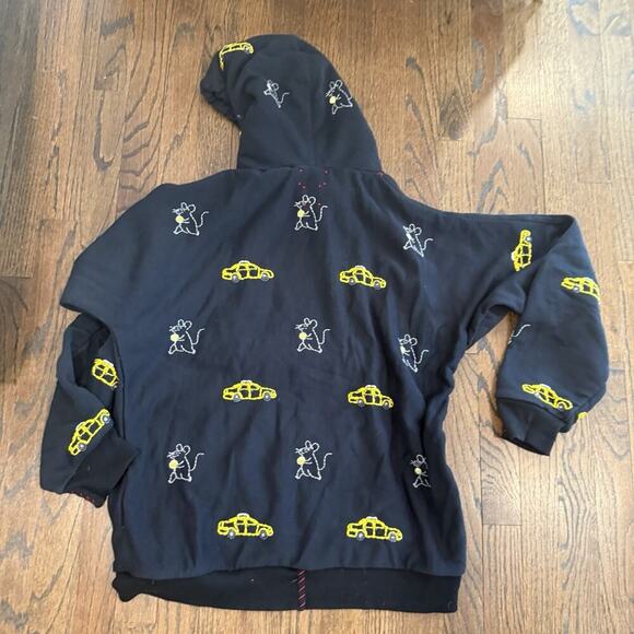 ONE432 HOODIE 33 Rat Race Hand Stich Handmade Streetwear Size Large 1908 - Picture 13 of 13